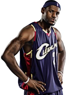 Cavaliers 2005-06 blue alternate jersey