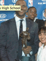 Lebron to promote a book on St. Vincent-St. Mary basketball team